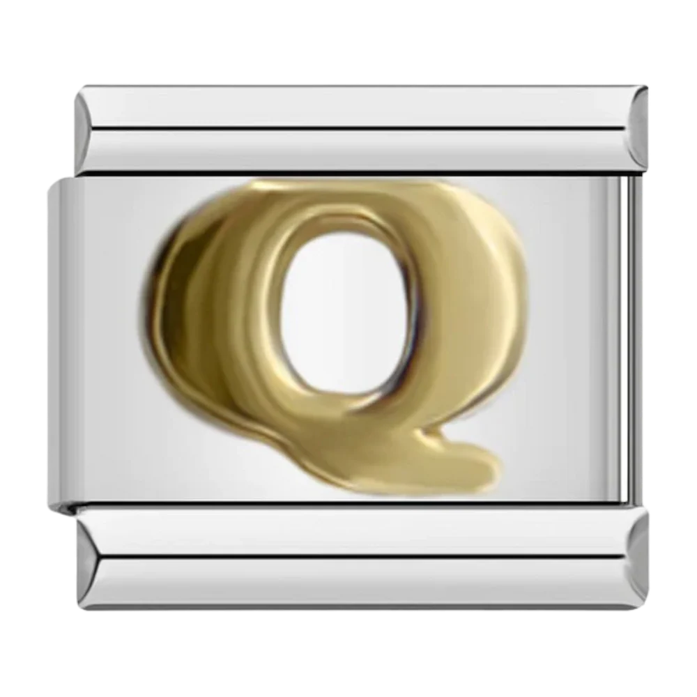 Lettre OR sur argent