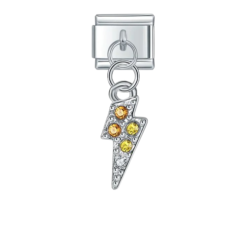 Éclair Diamant sur argent